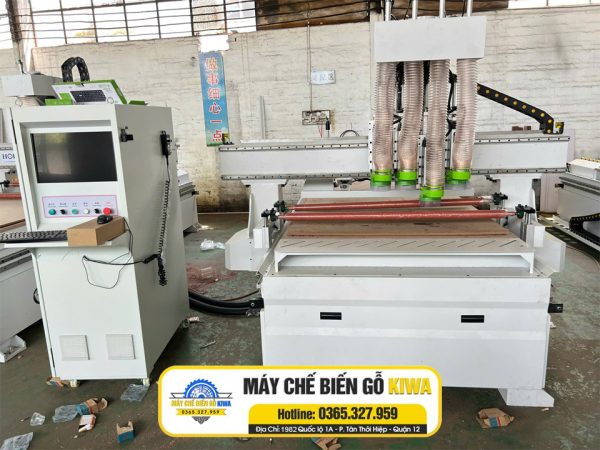 Máy Chế Biến Gỗ CNC 4 Đầu